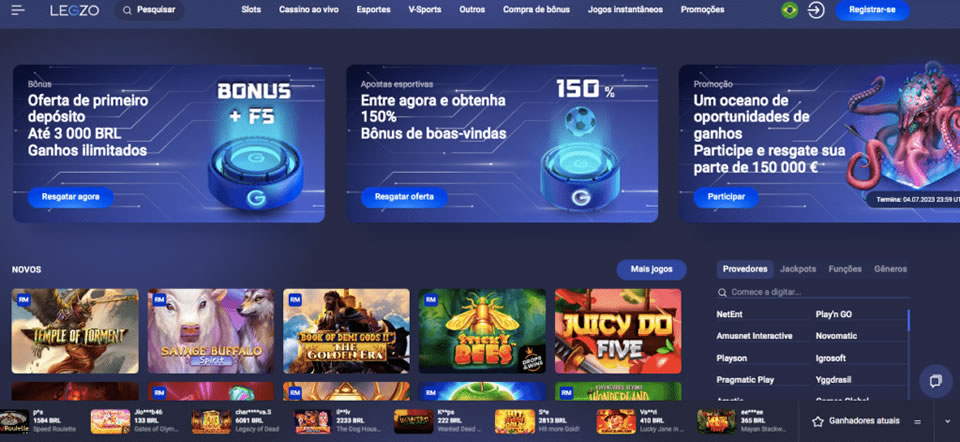 Para cassinos, este site oferece as melhores promoções aos seus usuários. Uma delas é a sua chance de receber 20% do valor do Crash Games, para aumentar ainda mais suas chances de obter aquele lucro tão desejado.